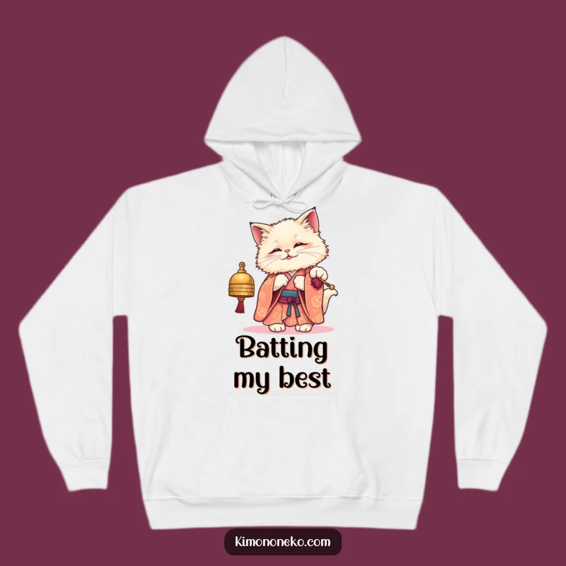Cozy Funny Kawaii Cat Kimono Hoodie: Stay Warm with Adorable Feline Vibes