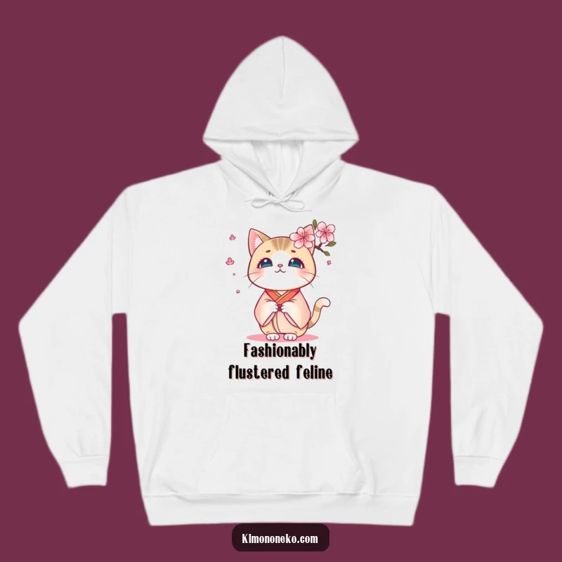Funny Kawaii Kimono Cat Hoodie: Cozy Surprise for the Ultimate Funny Gift
